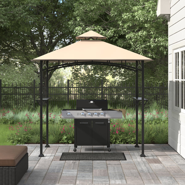 Metal Roof Grill Gazebo Wayfair